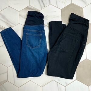 Isabella Maternity skinny jeans bundle- size 8